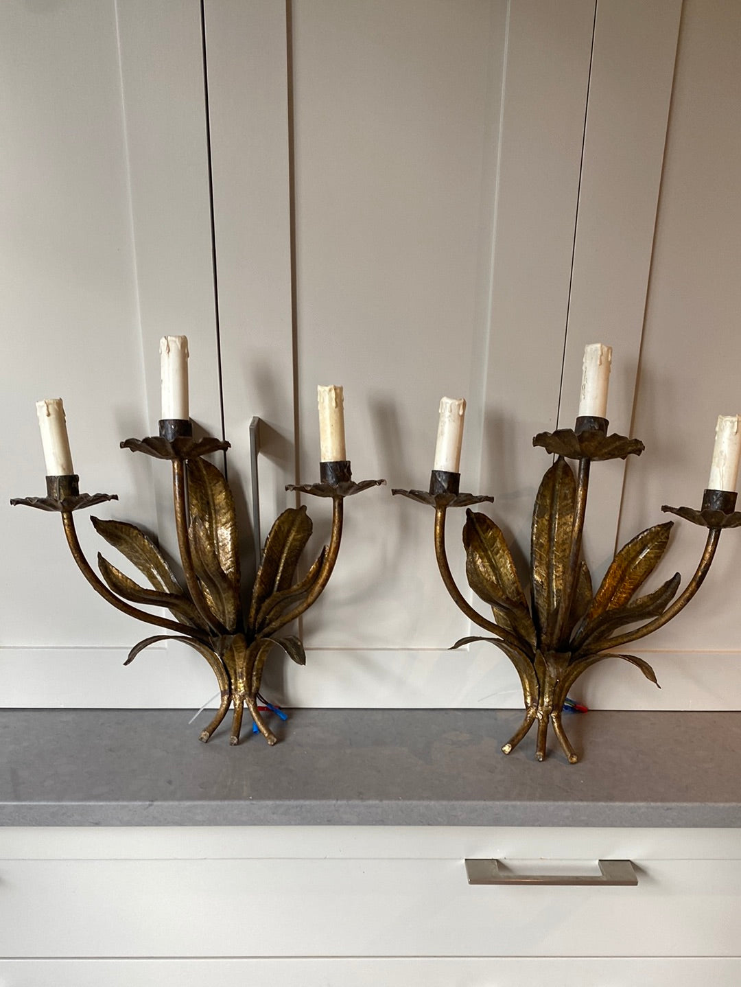 Mid-Century Spanish Wall Lights