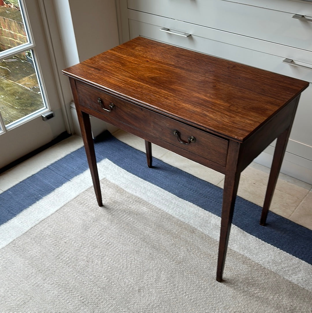 Small Georgian Side Table with Drawer