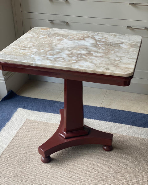 Attractive Marble Top Tripod Table