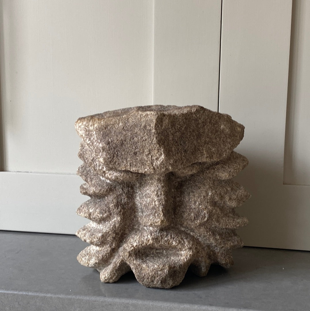 Very Early Stone Carving of Green Man