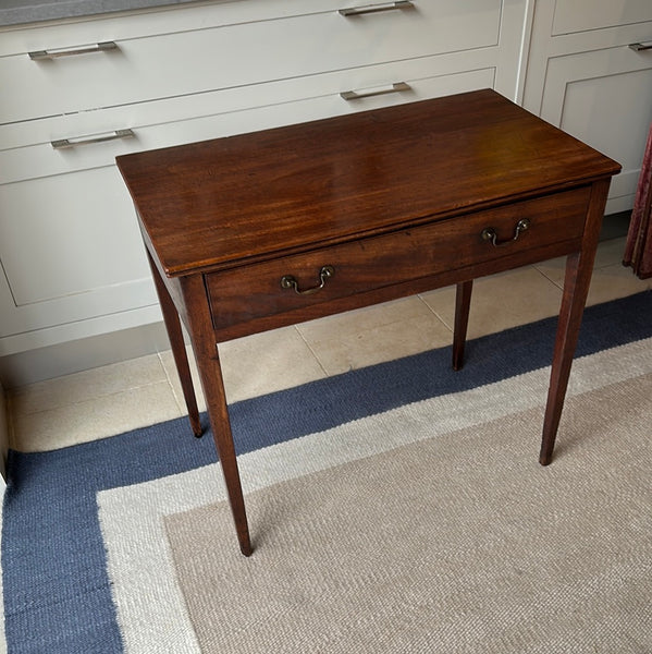 Small Georgian Side Table with Drawer