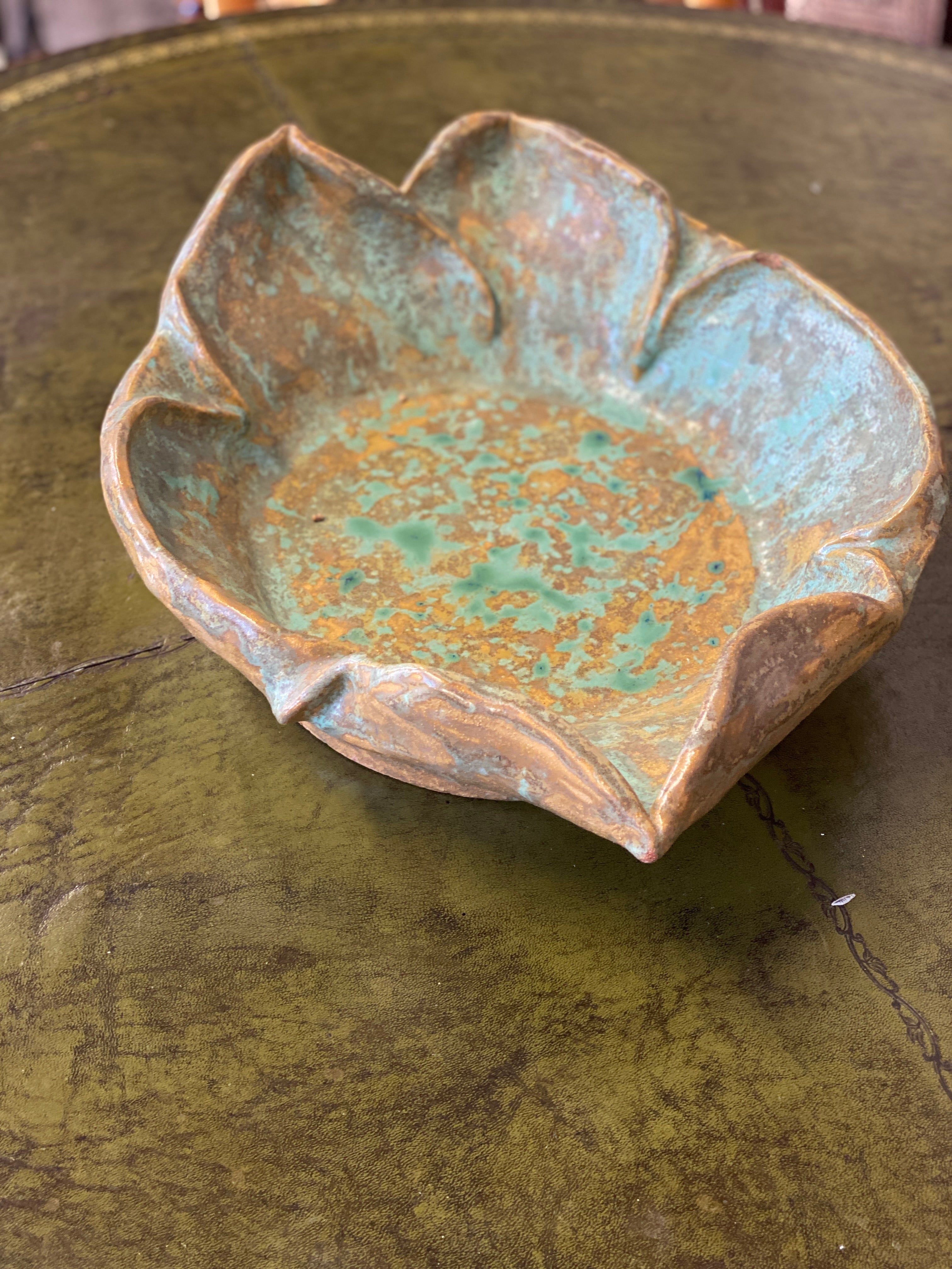 Swiss Italian Glazed Pottery bowl