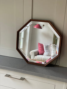 Small Edwardian Octagonal Mirror