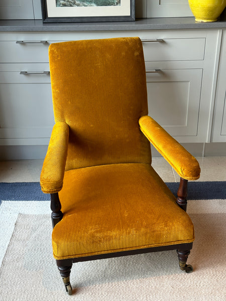 Country house Open Chair in RU Jumbo Cord