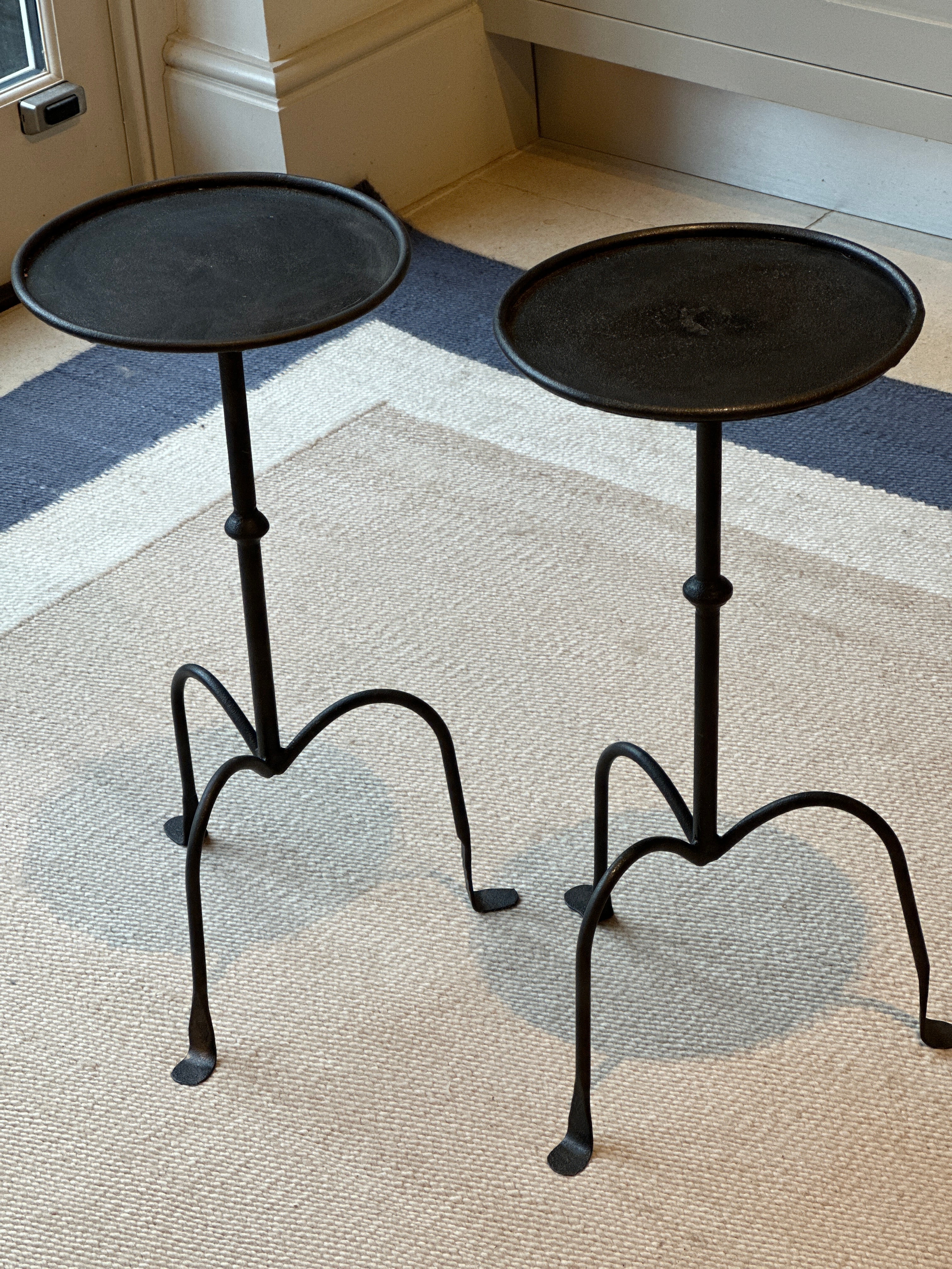 Black Ironwork Martini Table