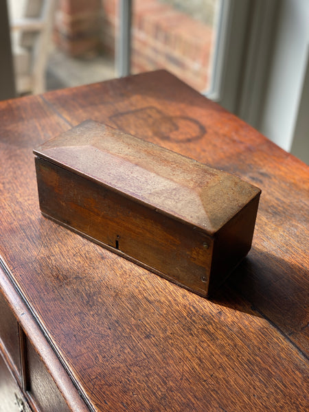 Charming early 19th Century Candle box