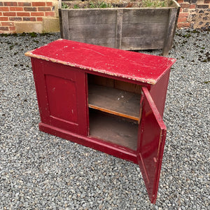Vintage Red Cabinet