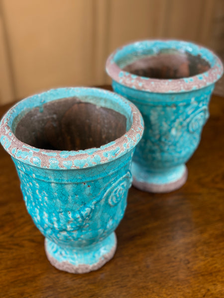 Turquoise Ceramic Vases
