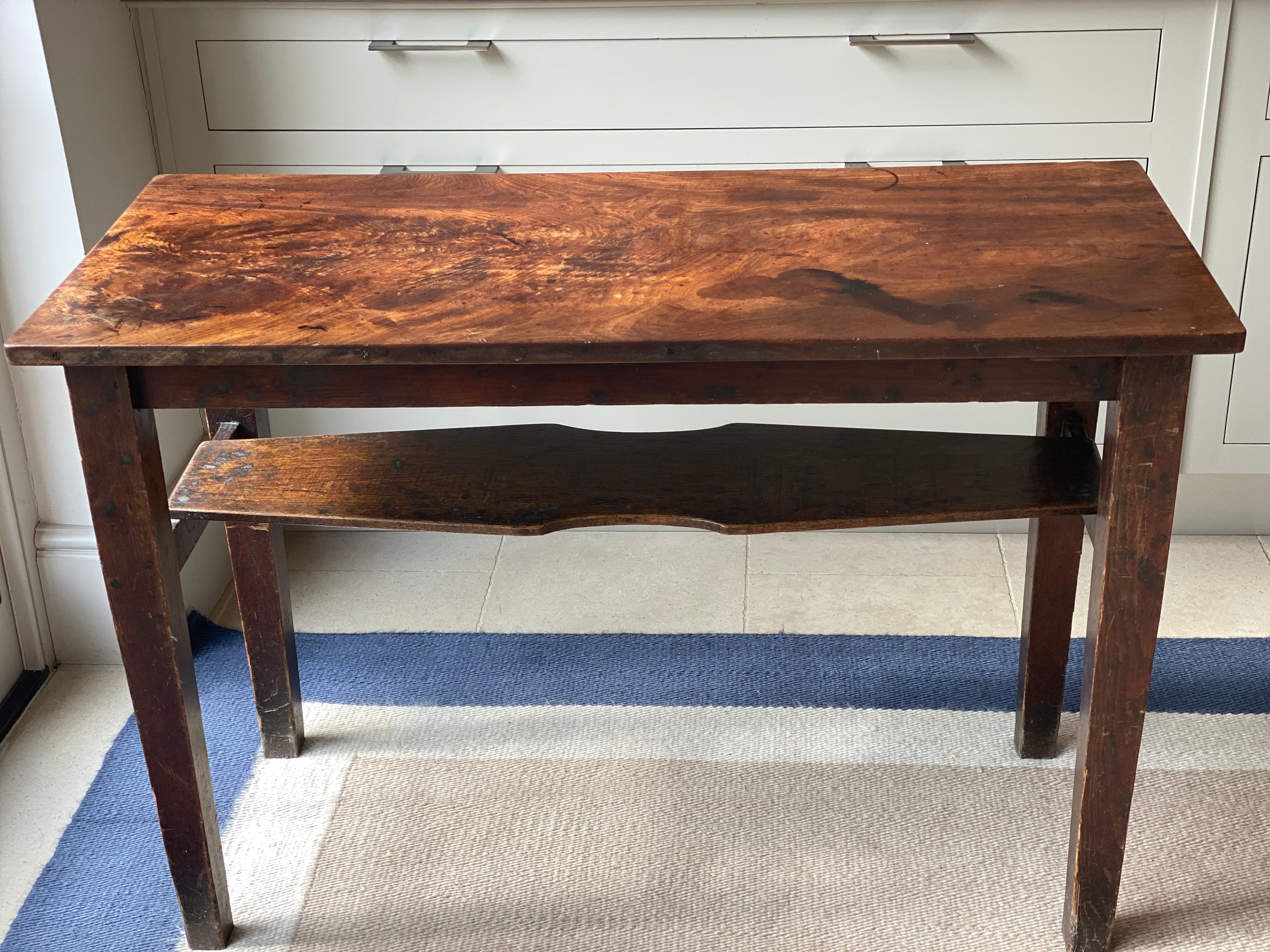 Striking Mahogany Console