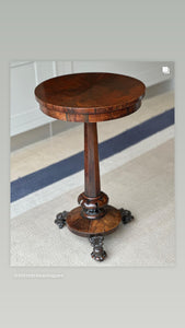 Charming Rosewood Occasional Table