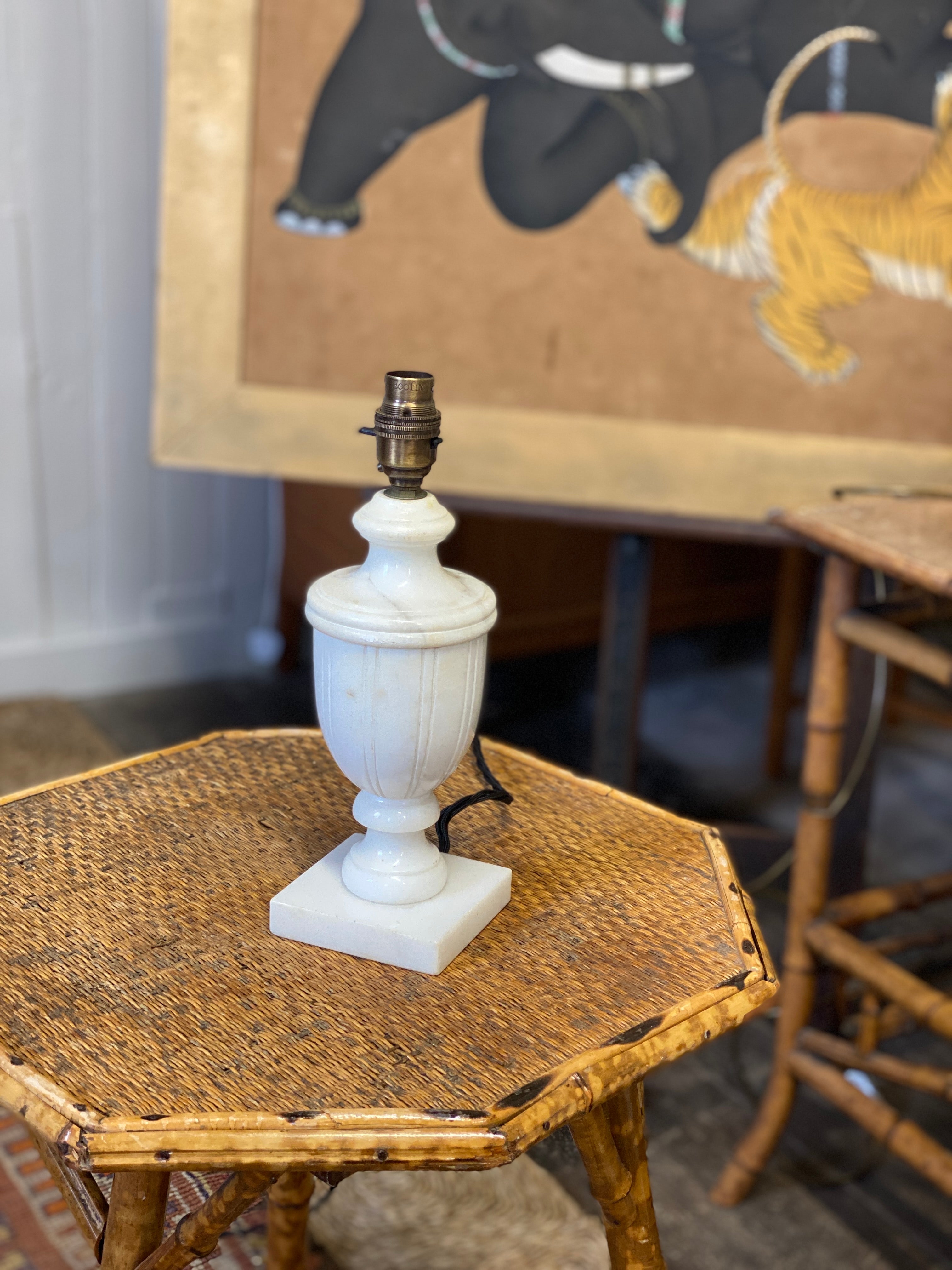 Small Alabaster Table lamp