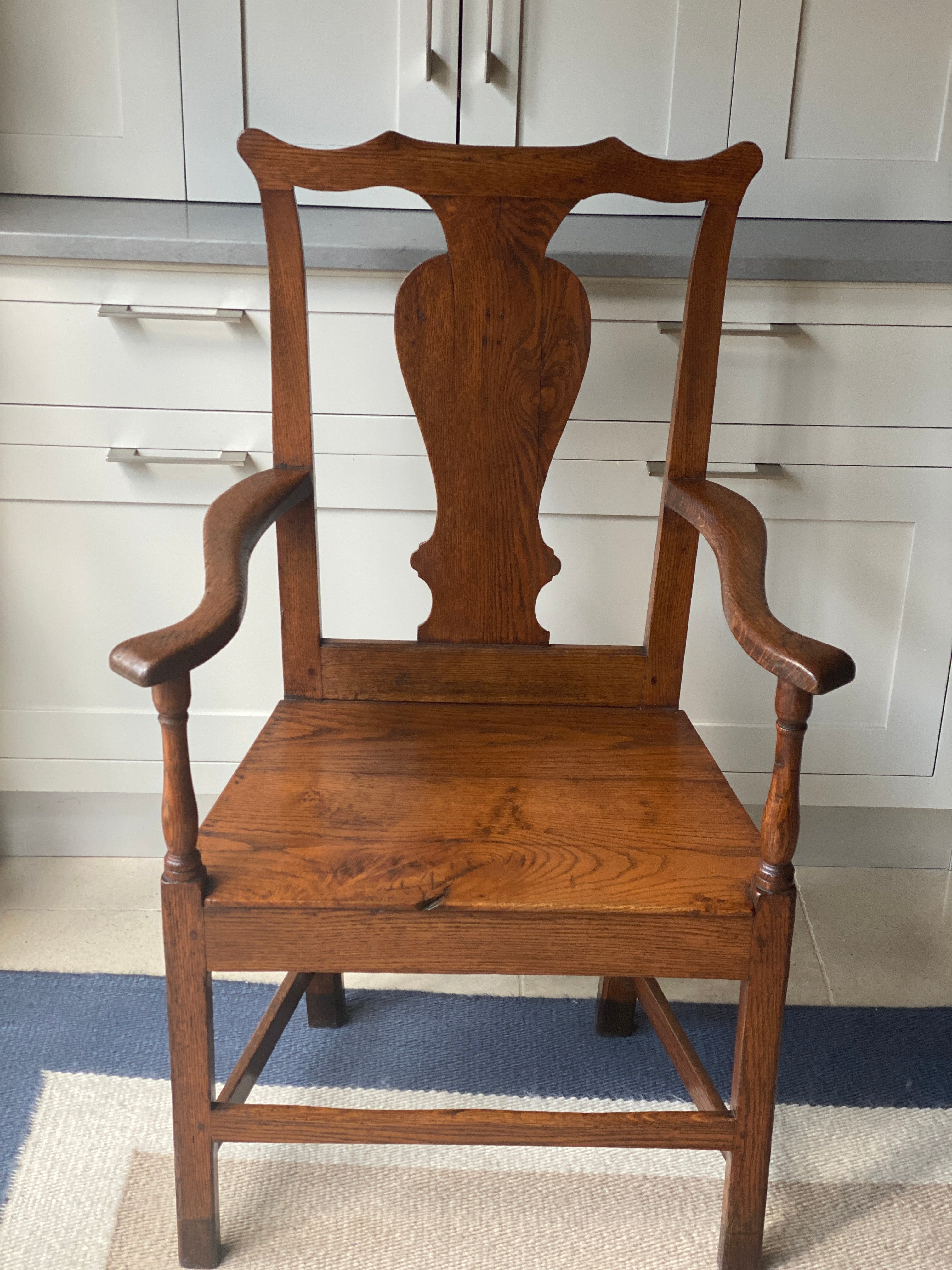 A really amazing English Oak Carver Circa 1800