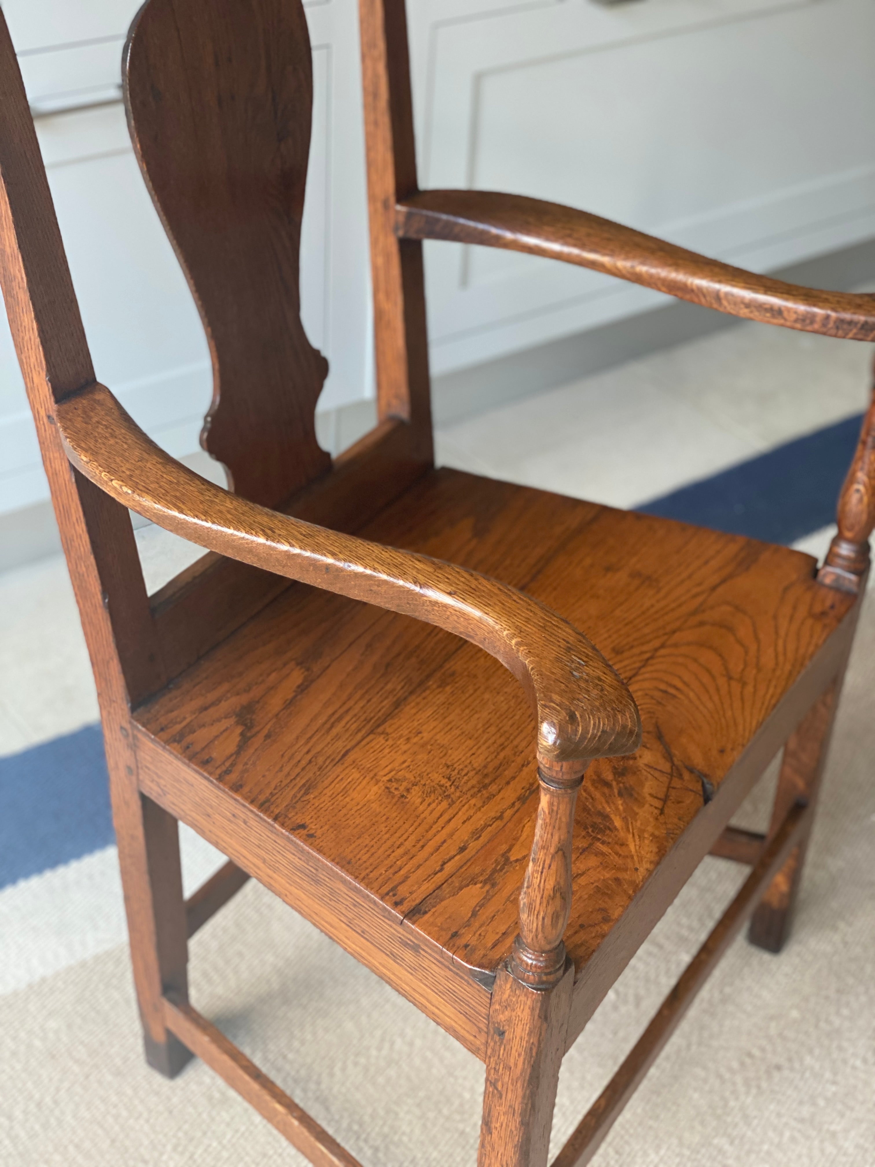 A really amazing English Oak Carver Circa 1800