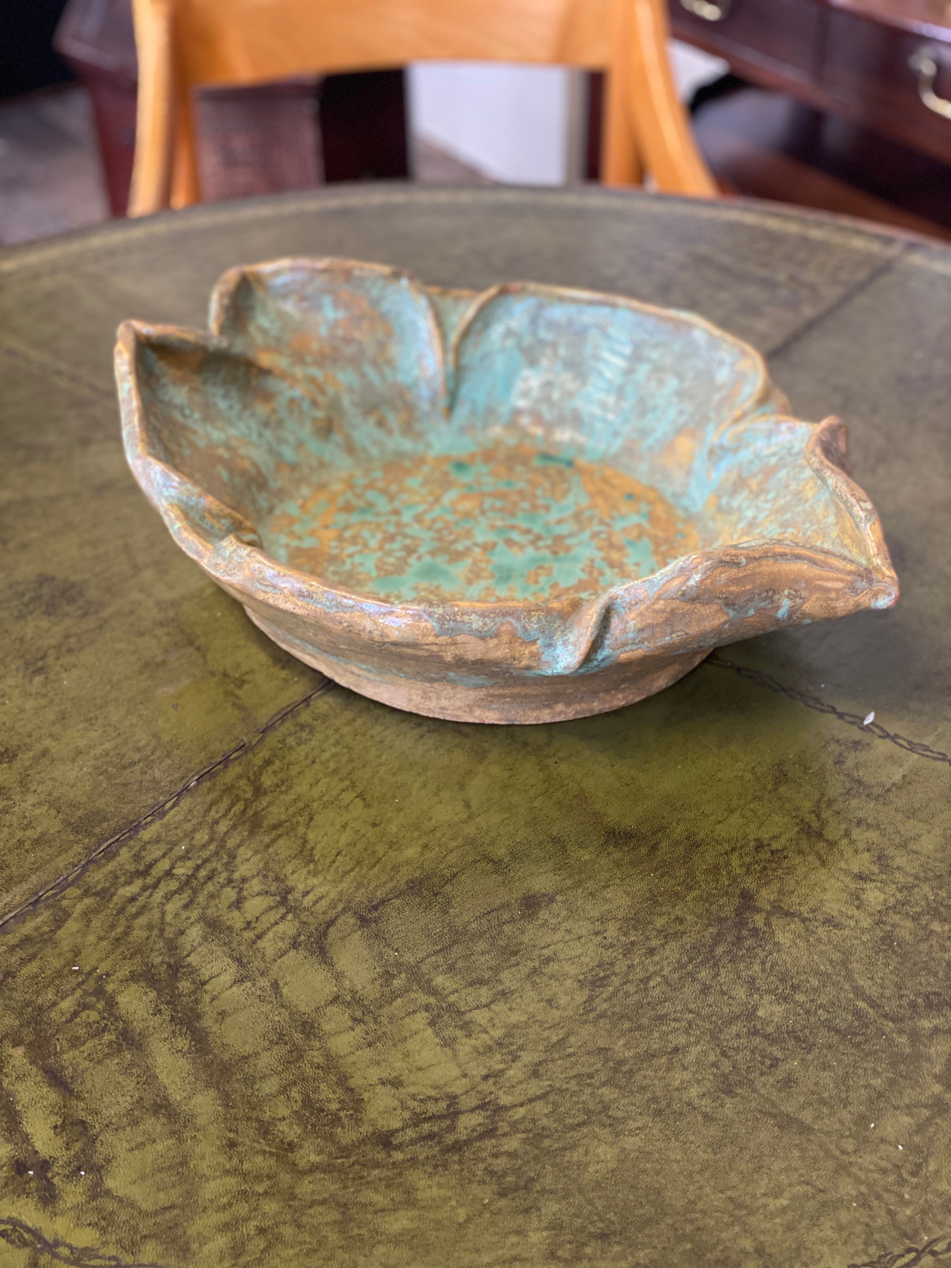 Swiss Italian Glazed Pottery bowl