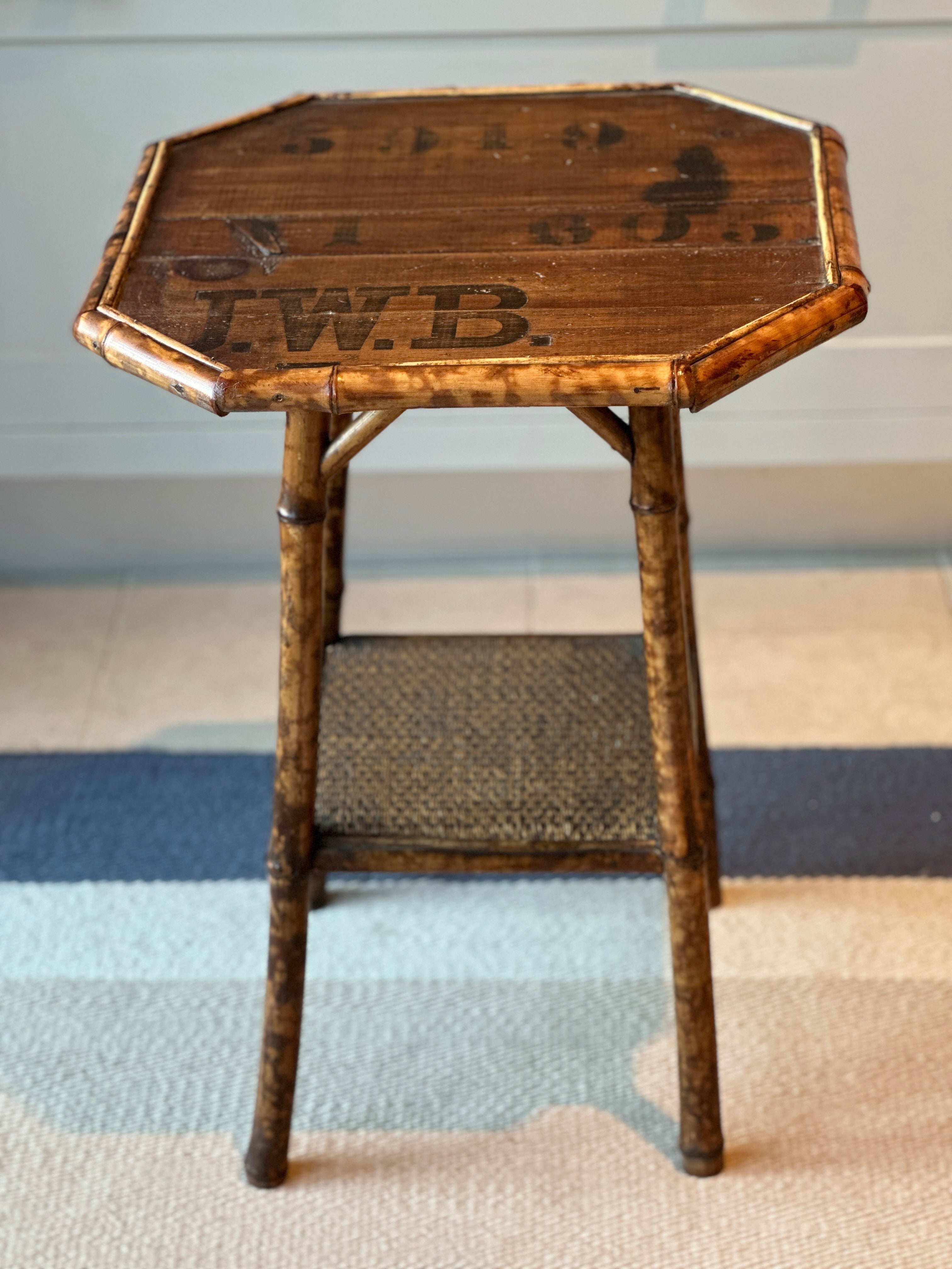 Sturdy Bamboo Plant Table