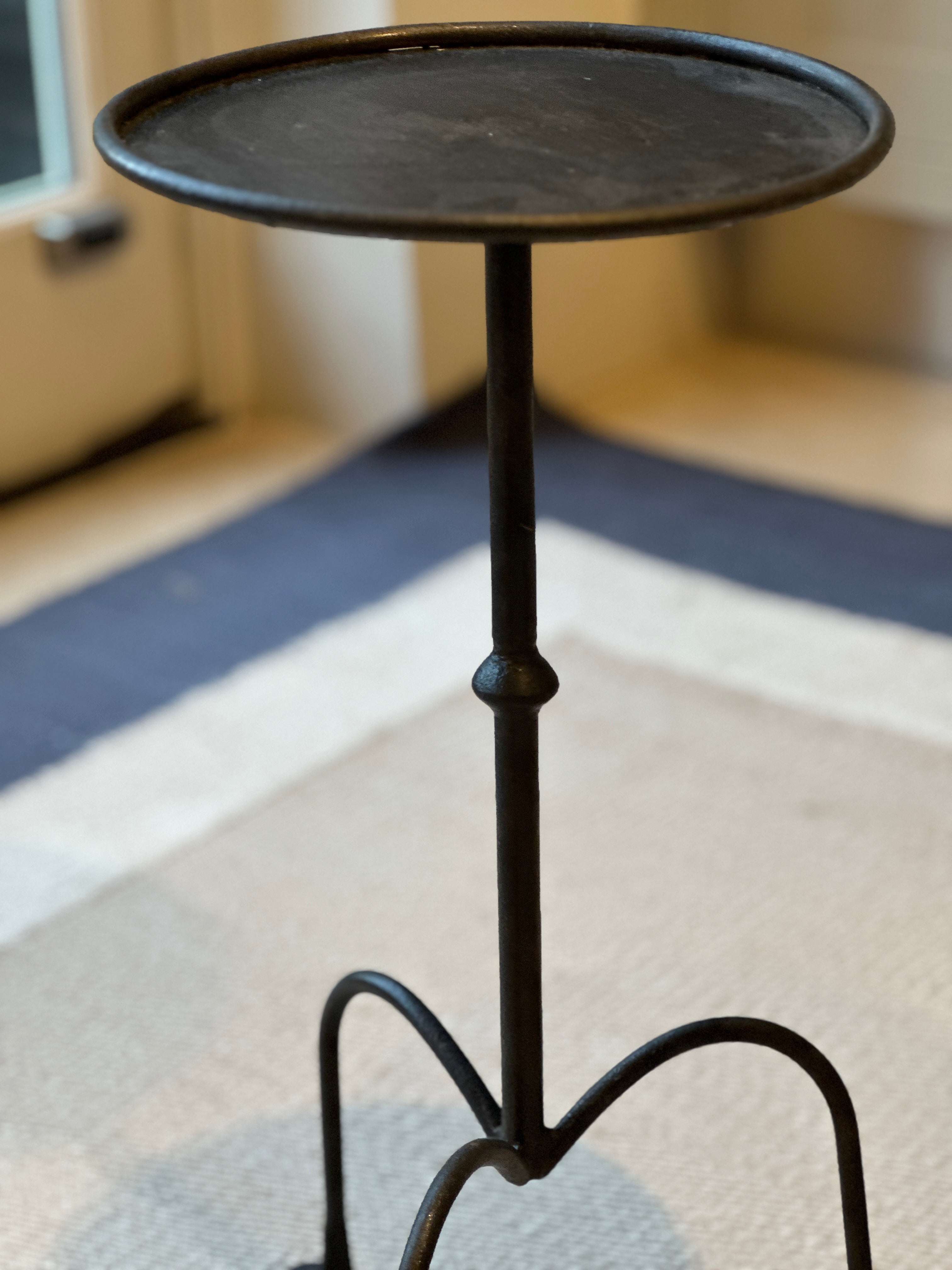 Black Ironwork Martini Table