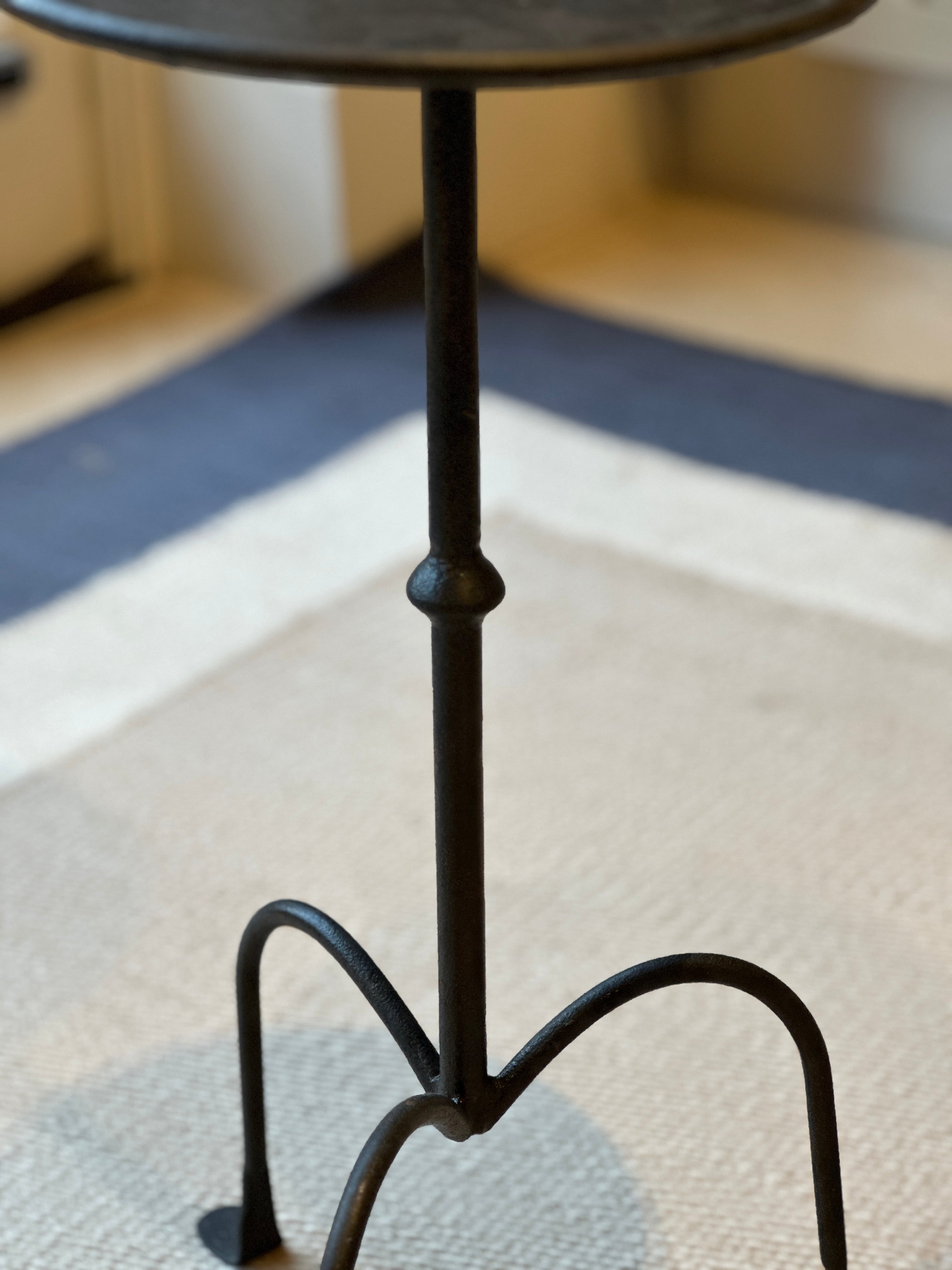 Black Ironwork Martini Table