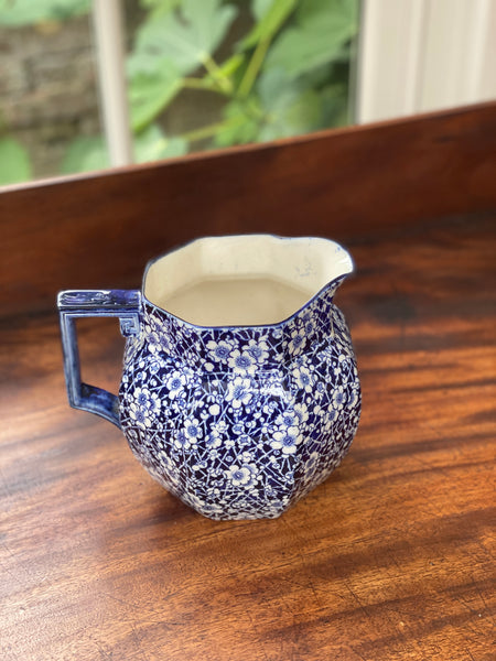 Beautiful Royal Doulton Blue & White Jug