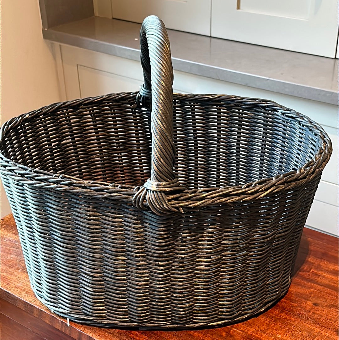 Black Handled Basket