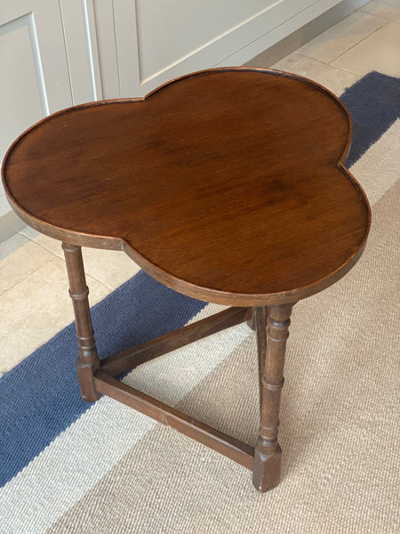 Charming Trefoil Cricket Table