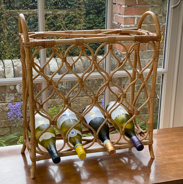 Cane wine rack or umbrella stand
