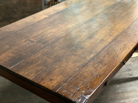 Antique French cherrywood table