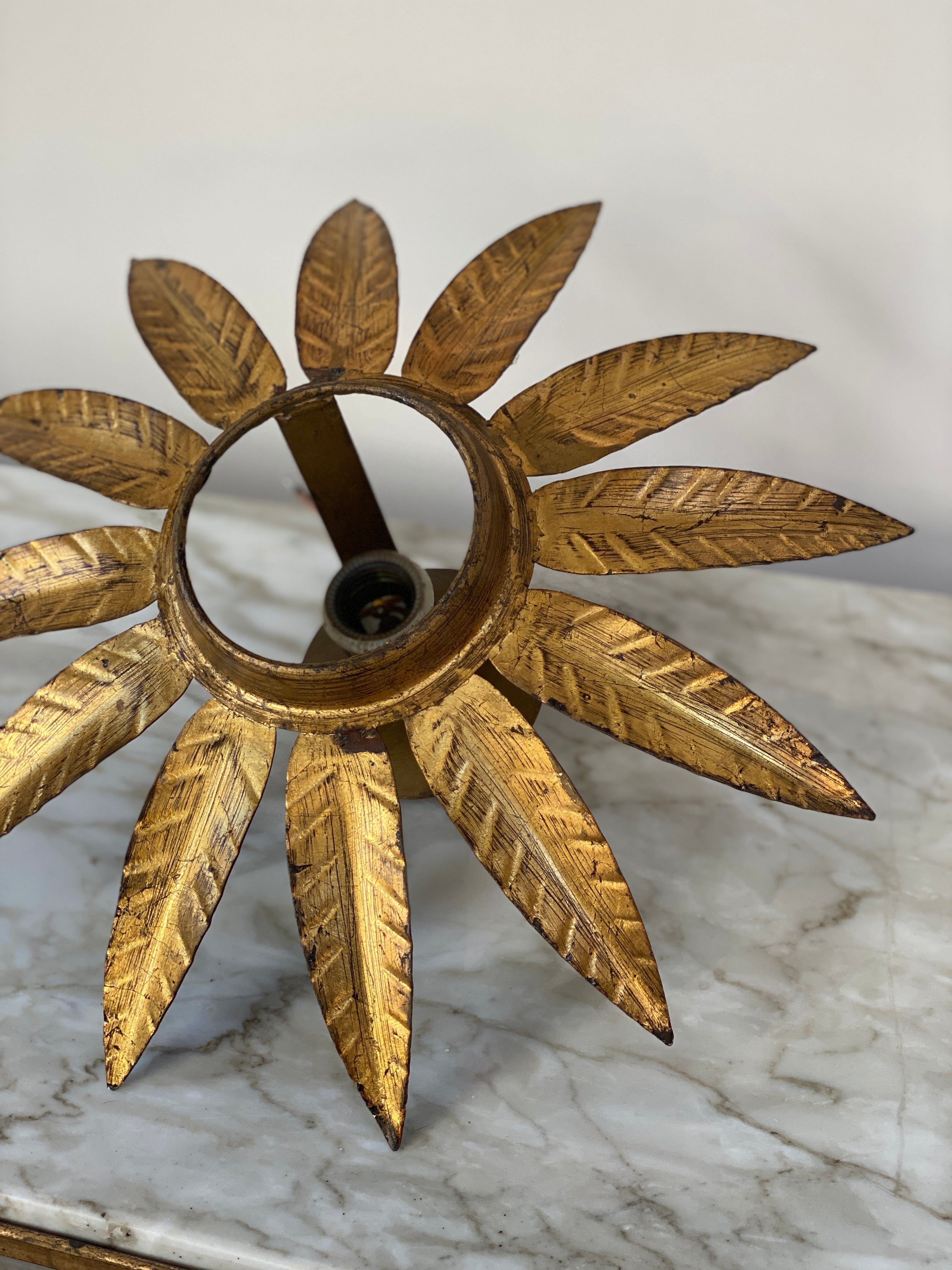 Spanish Mid-Century Ceiling Light