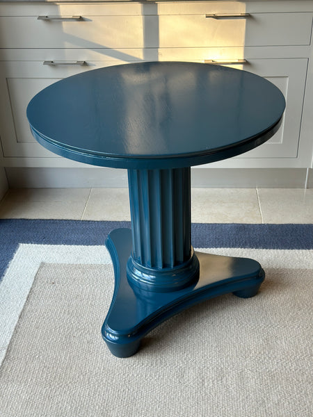George IV Style Table in F&B Hague Blue