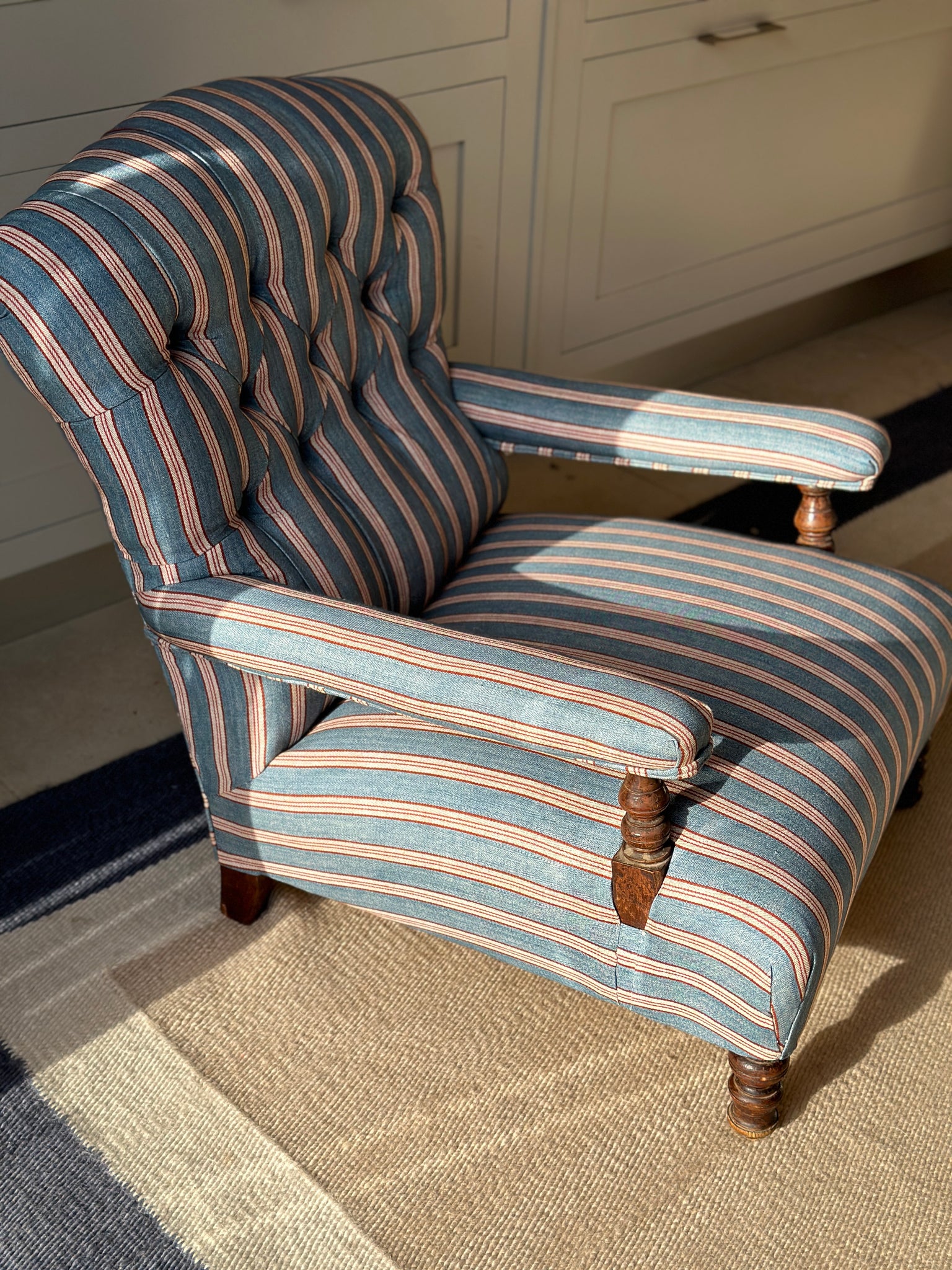 Country House Open Chair in RK Tynemouth Blue