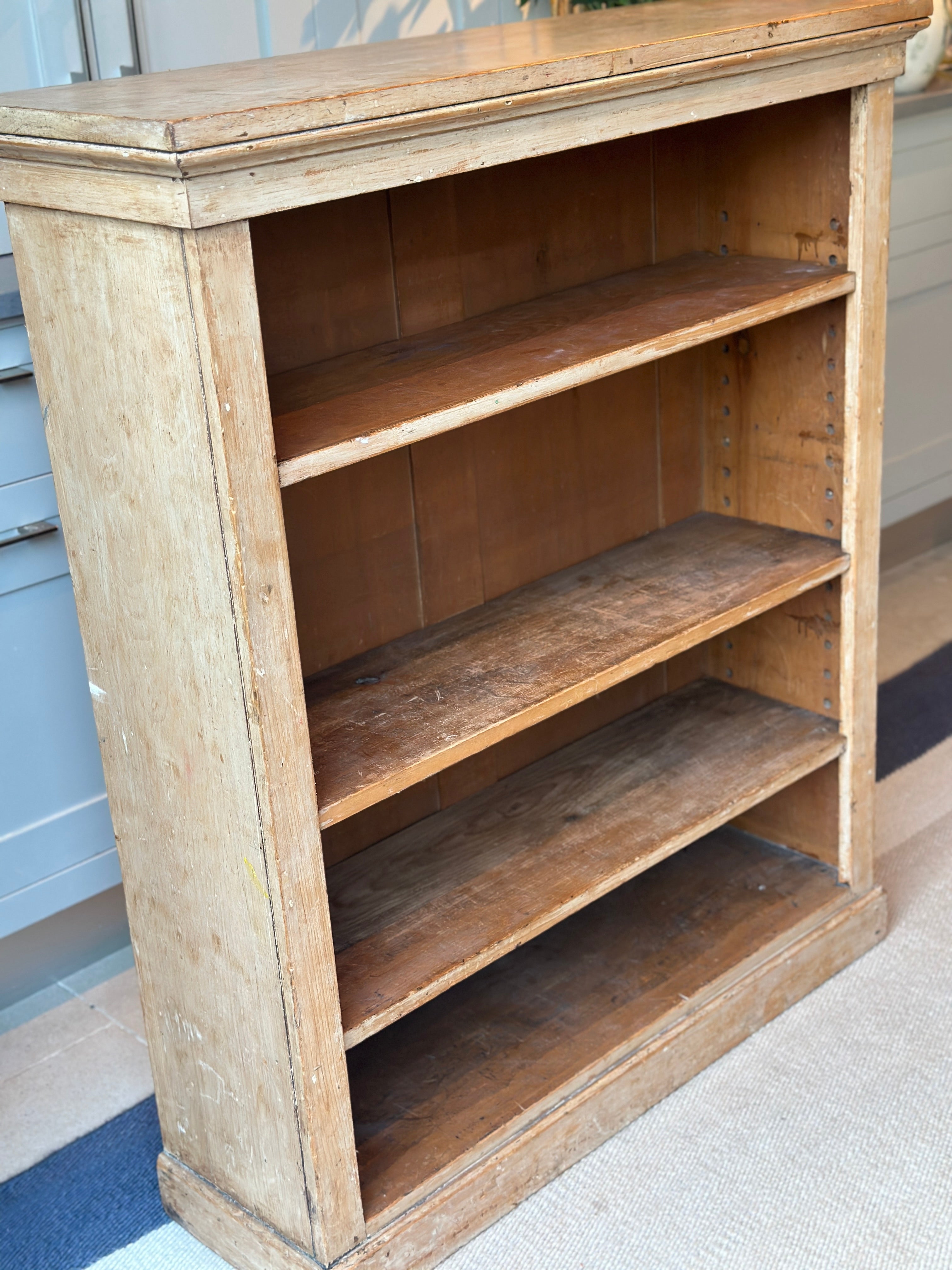 Attractive Painted Pine Shelves