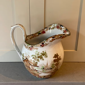 Beautiful Handpainted Victorian Water jug