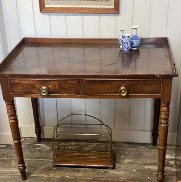 Regency Washstand or Desk in Mahogany