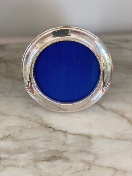 Small Vintage Circular Silver Picture Frame ( 1993)