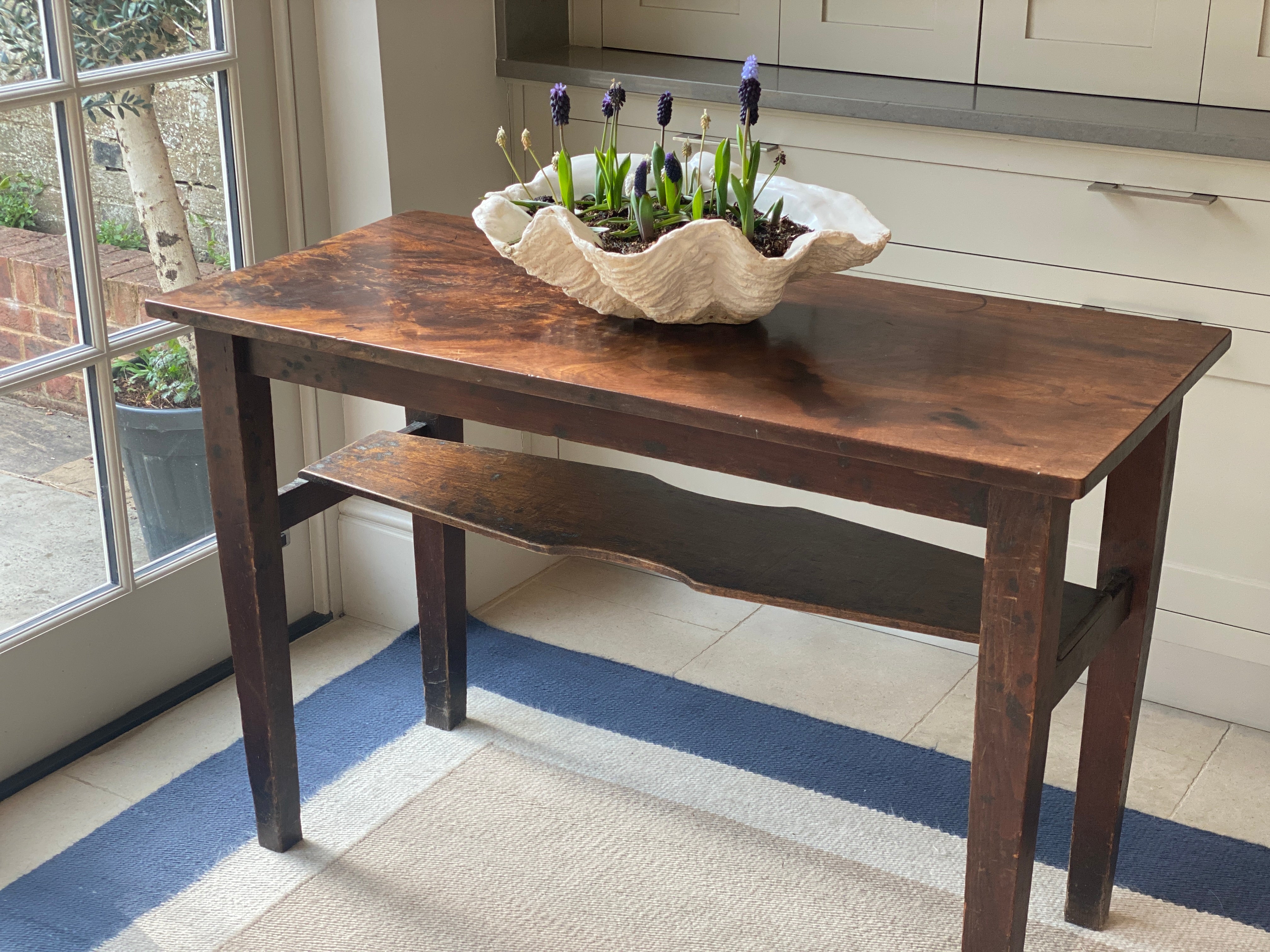 Striking Mahogany Console