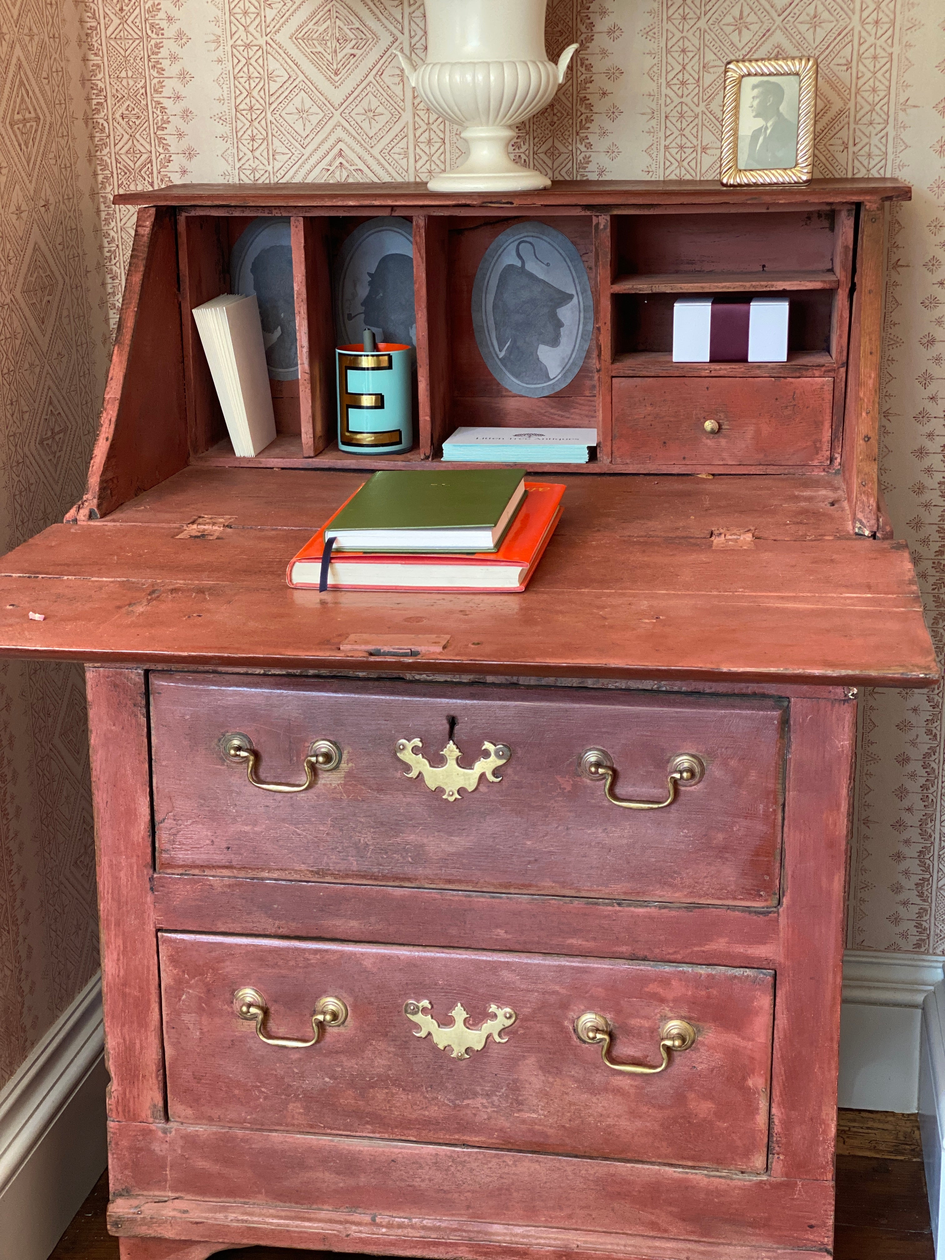 19th Cumbrian Bureau in Iron Oxide Red