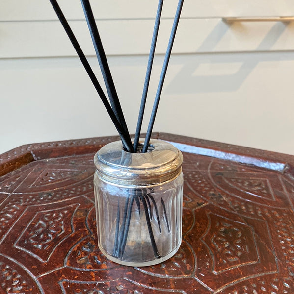 Vintage Cut glass and silver diffuser