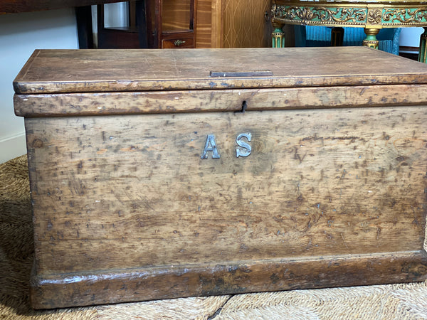 Old Sea Chest with gorgeous Patina