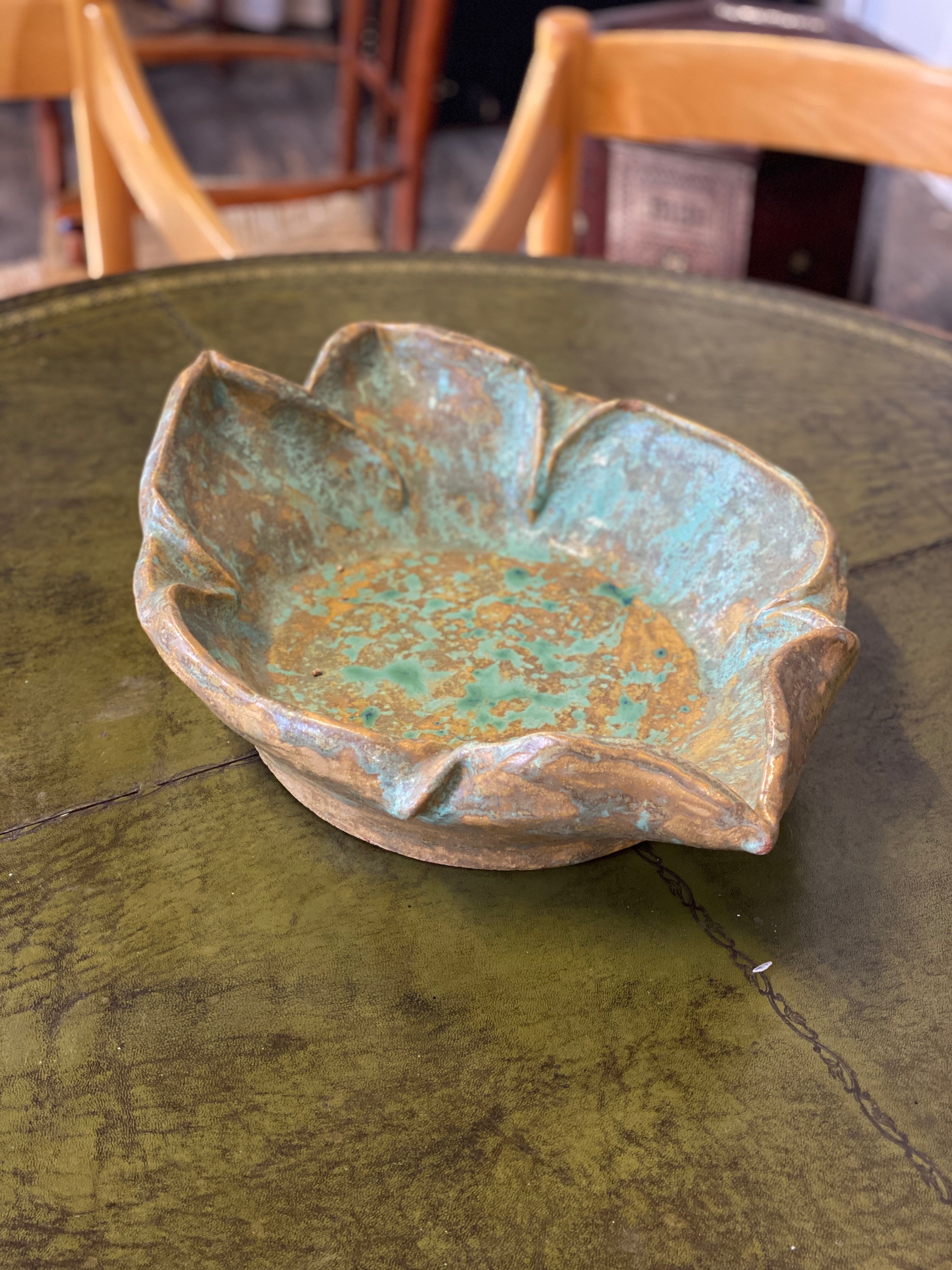 Swiss Italian Glazed Pottery bowl