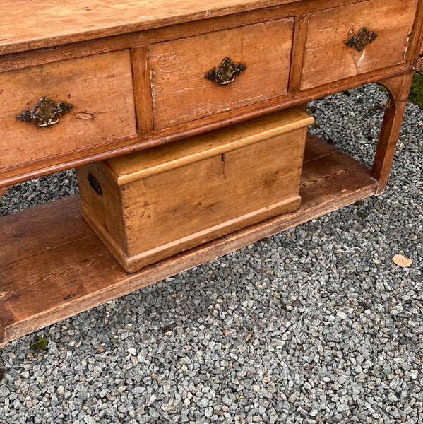 Small Pitch Pine Chest