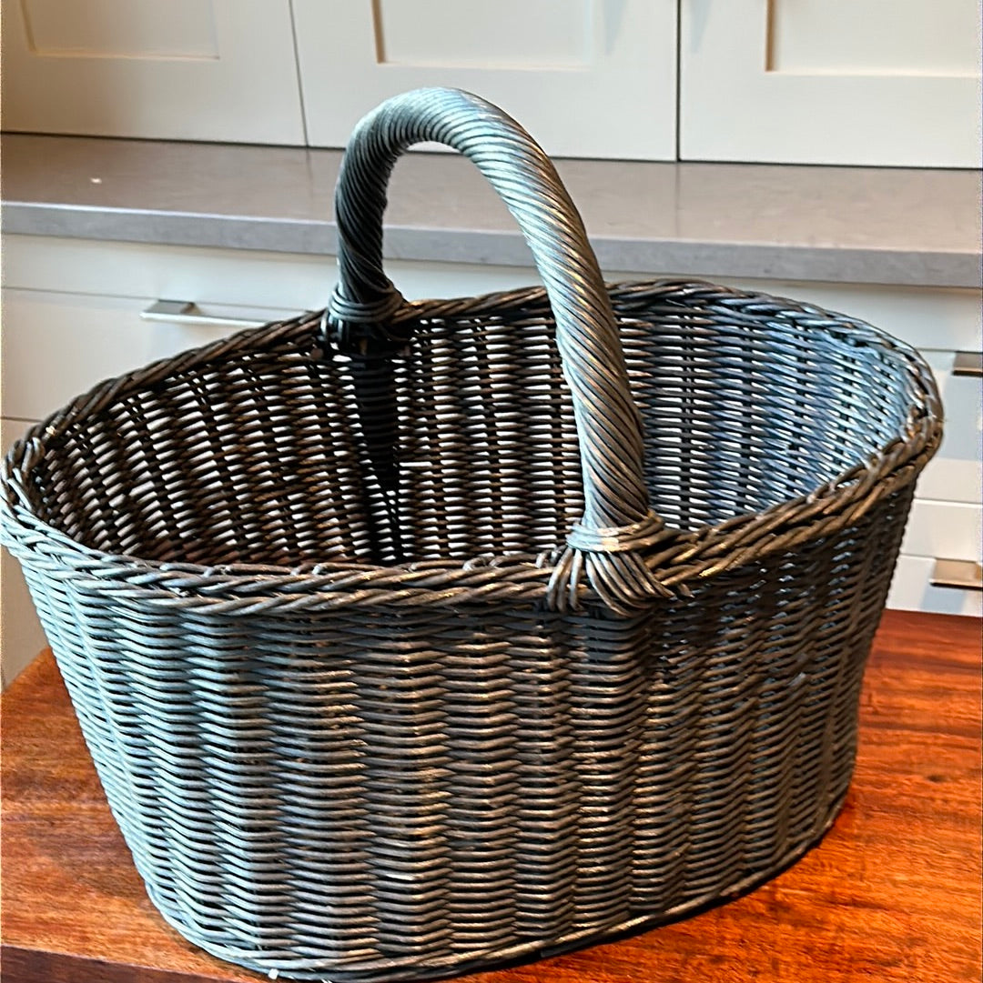 Black Handled Basket