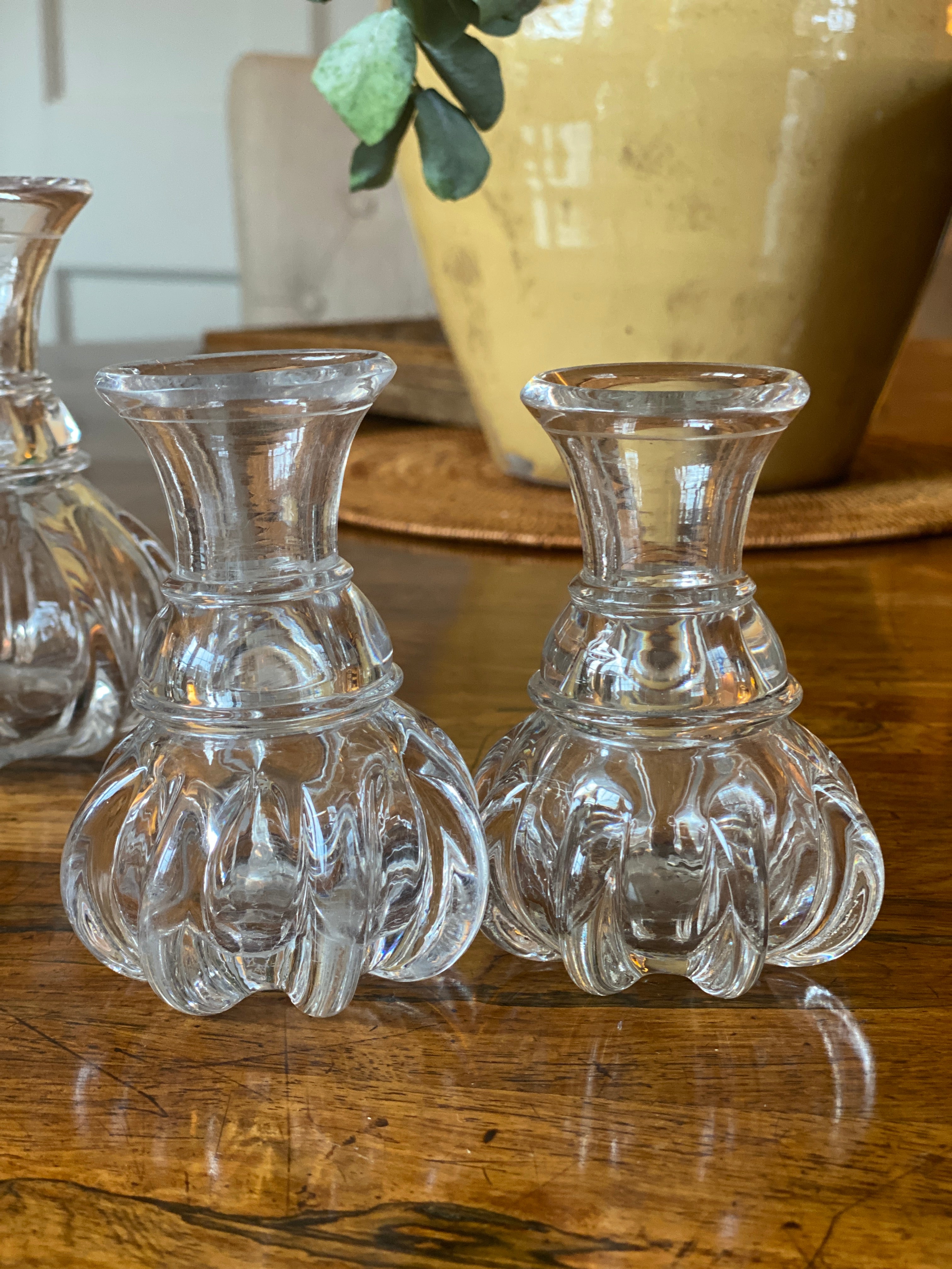 Charming Cut Glass Spirit Measures