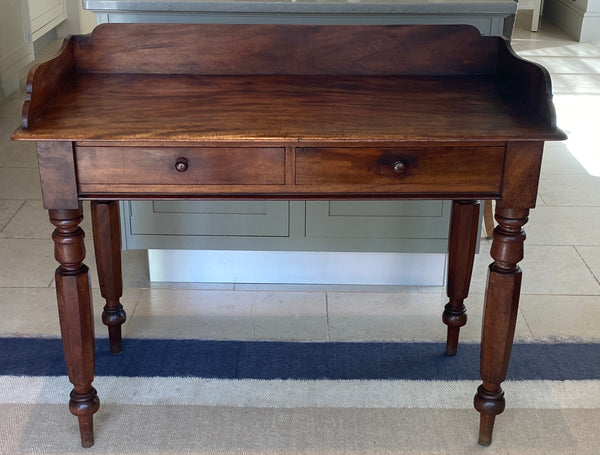 Solid Mahogany Washstand with lovely legs