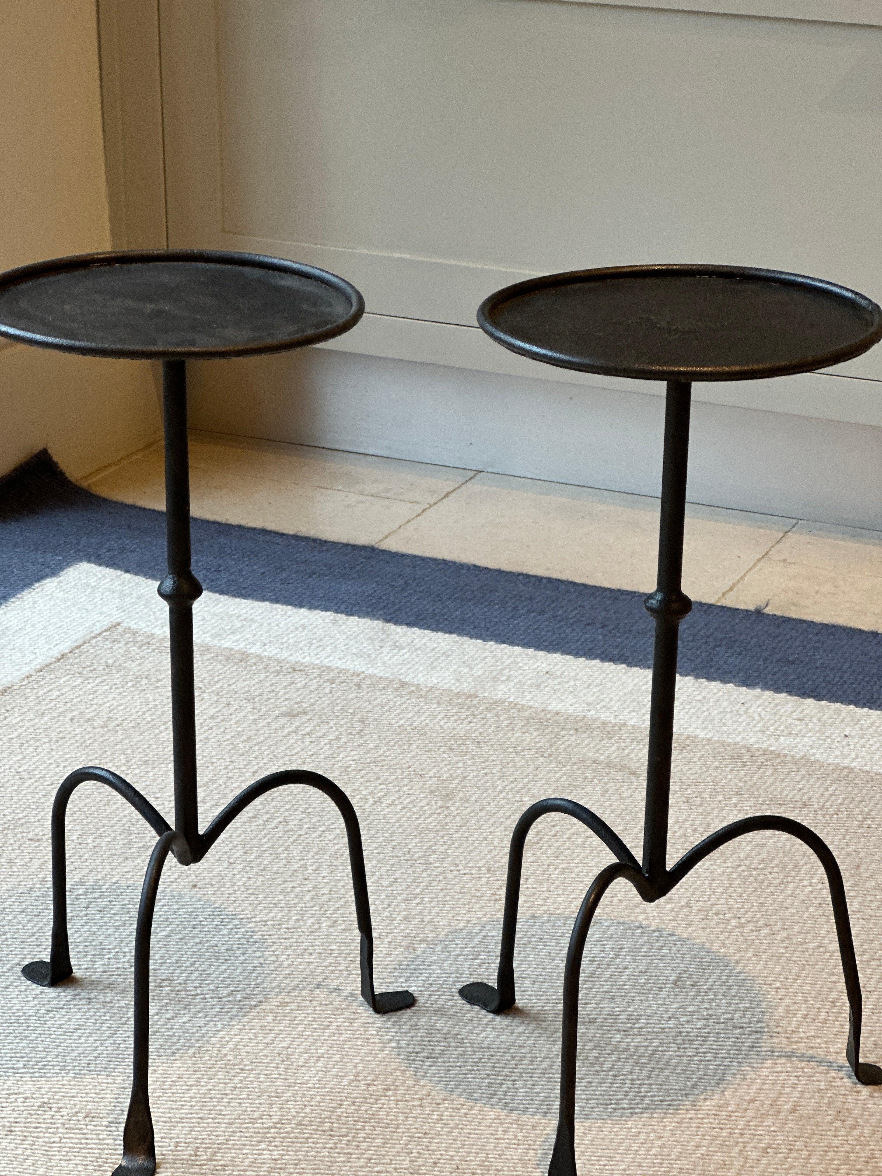 Black Ironwork Martini Table