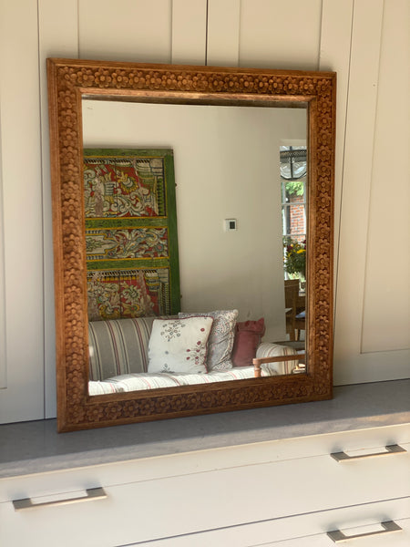 Oak Petal Mirror
