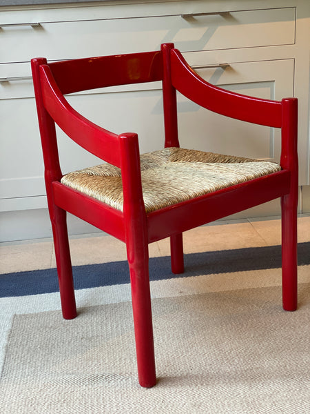 Vico Magistretti Carimate Chair - Red