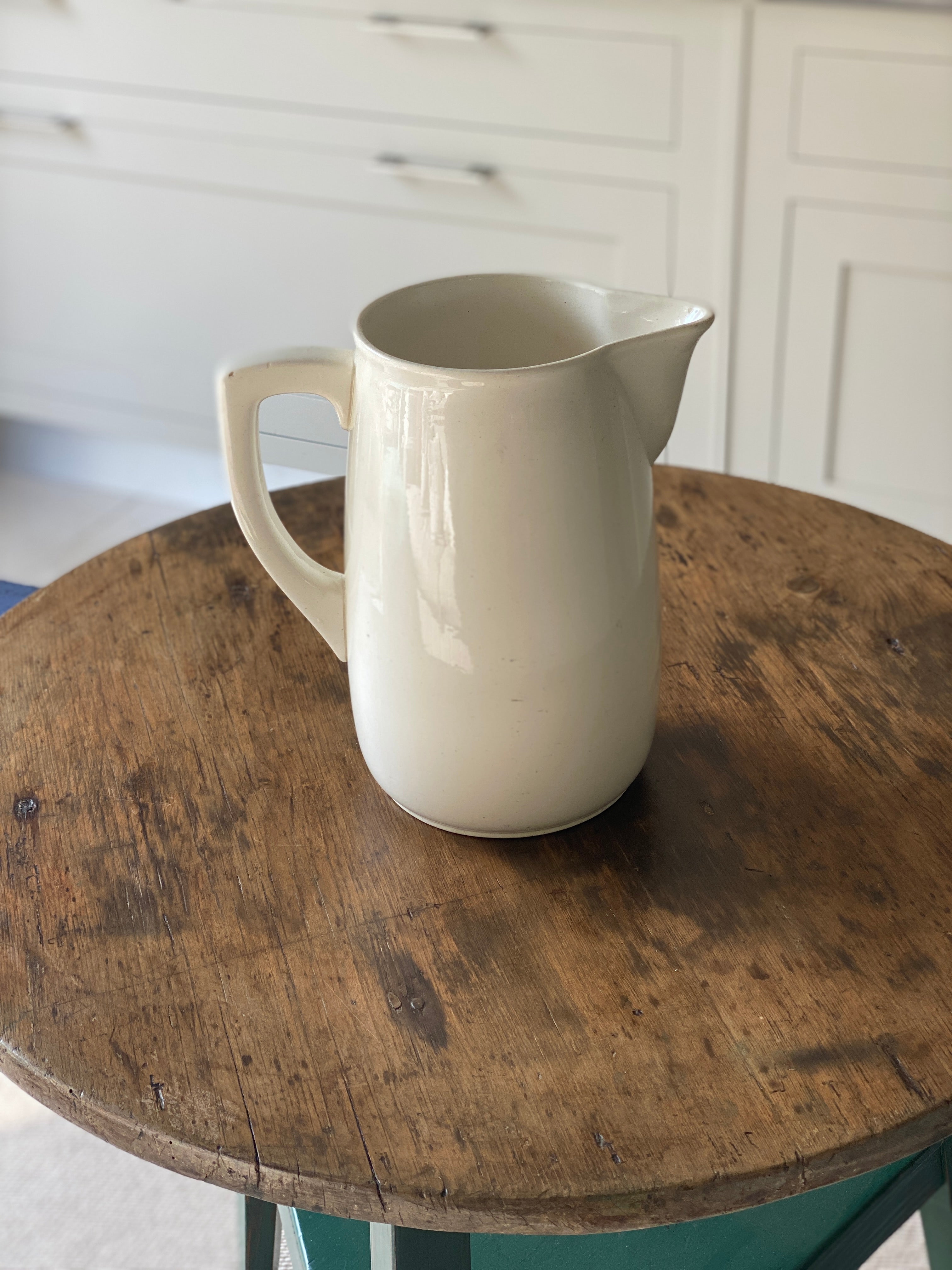 Large White Vintage Villeroy & Boch Jug