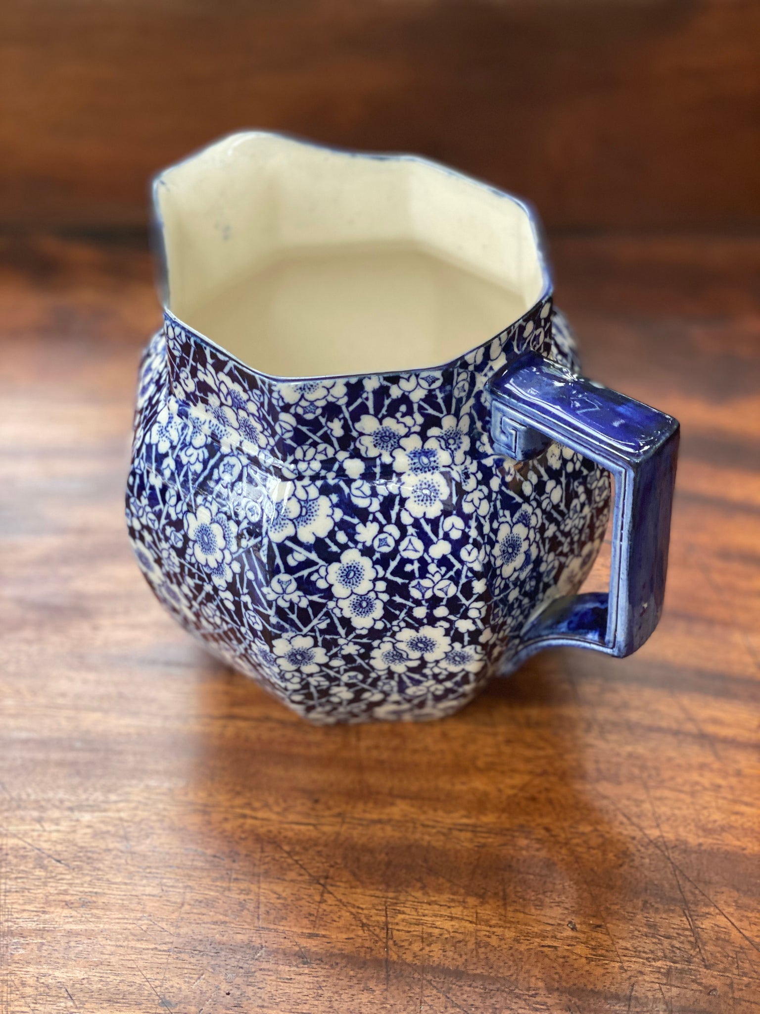 Beautiful Royal Doulton Blue & White Jug