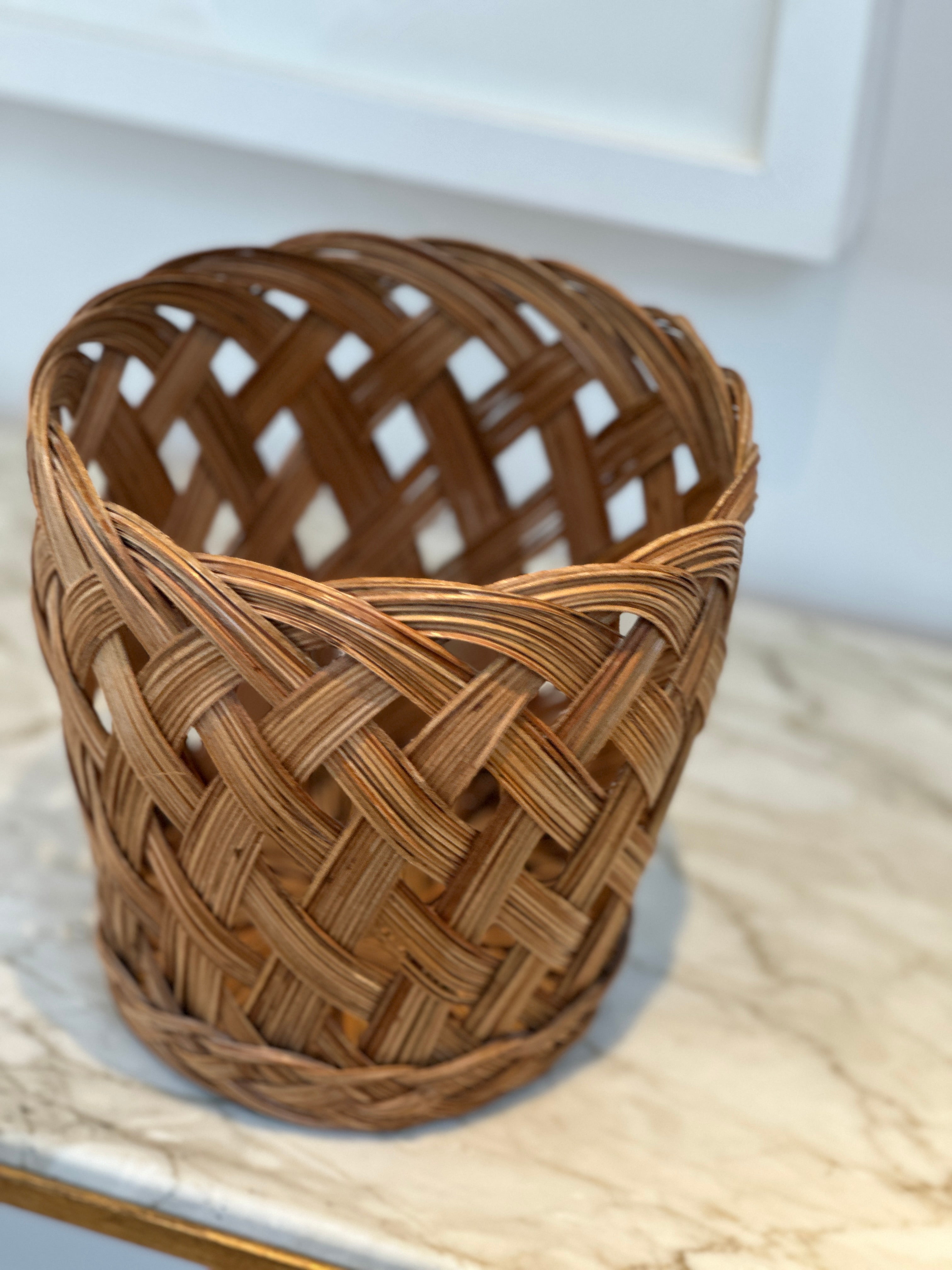 Vintage Reeded Planter